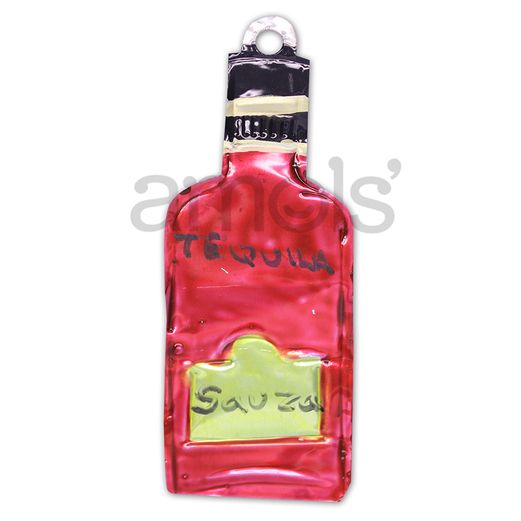 Tequila Bottle Tin Ornament Fiesta Party Supplies